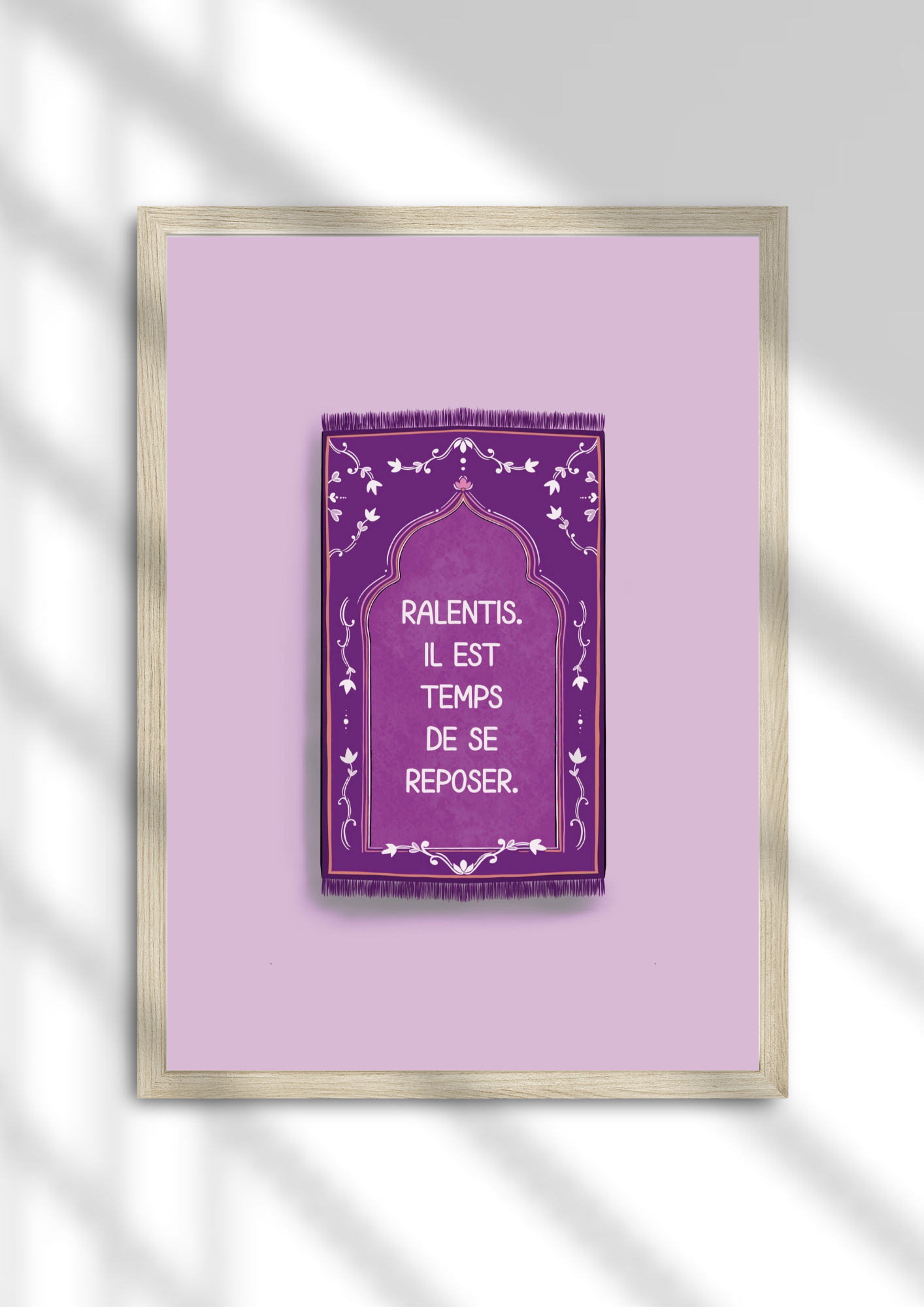 Ralentis & repose toi !