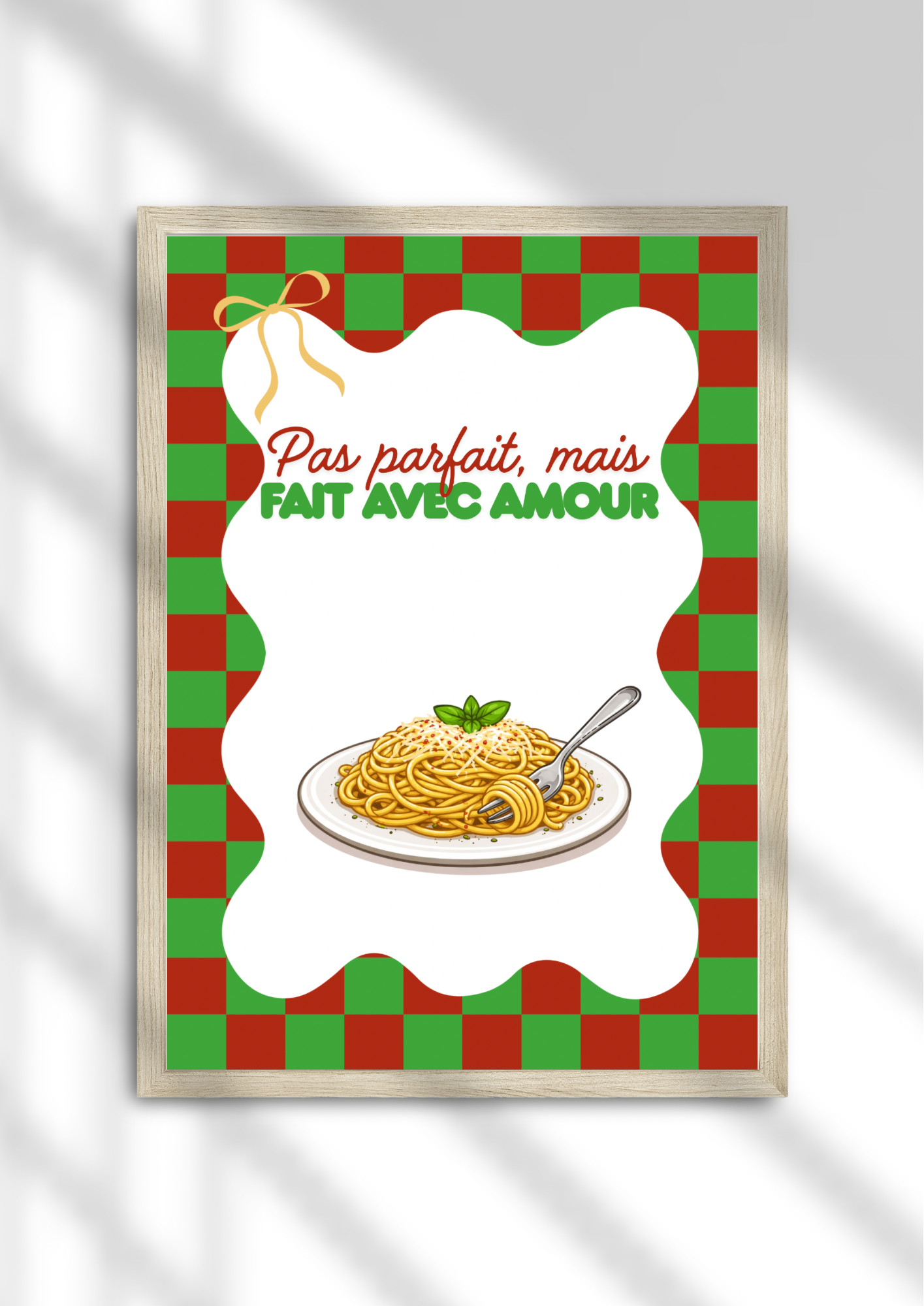Pas parfait, mais fait avec amour