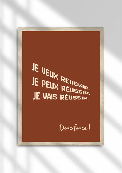 Je vais réussir