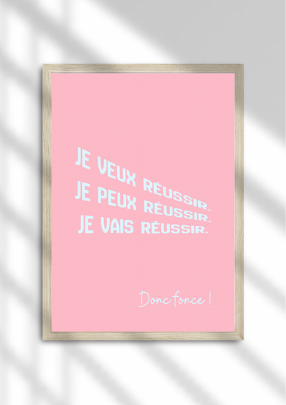 Je vais réussir
