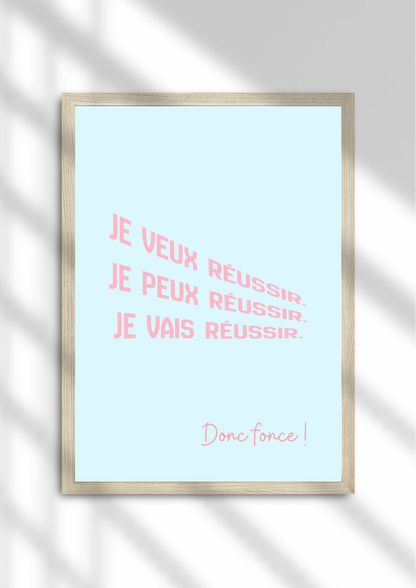 Je vais réussir
